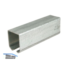 Laufschiene f�r freitragende Tore, L�nge 6000 mm, Stahl verzinkt