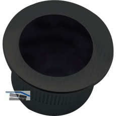 MARCHESI Stirnziehgriff Einlassma� � 25 mm, Aluminium schwarz matt