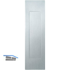 FSB Schiebet�rmuschel 42 4251 eckig geschlossen, Edelstahl matt