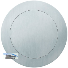 Schiebet�rmuschel FSB 4252 rund, geschlossen, Edelstahl feinmatt