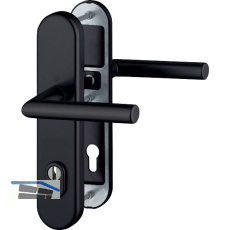 Sicherheits-Dr�ckergarnitur AMSTERDAM, PZ88, T�rst�rke 42-52 mm, RC3, schwarz