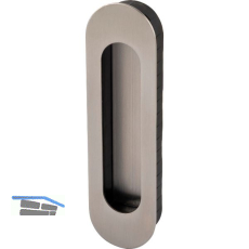 MARCHESI Schiebet�rmuschel oval, 155 x 45 x 2, Edelstahl matt