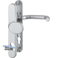 SH-Wechselgarnitur PARIS m Schmalschild PZ92, silber