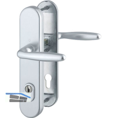 SH-Dr�ckergarnitur VERONA-auf Schild PZ88, 62-72, mit Kzs., silber, RC2