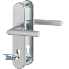 SH-Dr�ckergarnitur AMSTERDAM Langschild PZ88, RC2, ohne Kernziehschutz,Edelstahl