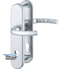 SH-Dr�ckergarnitur T�KY�-auf Schild PZ88, 57-67, ohne Kzs., silber