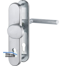 HOPPE Sicherheits-Wechselgarnitur STOCKHOLM �NORM, Edelstahl