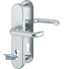 SH-Dr�ckergarnitur PARIS-auf Schild PZ88, SST, ohne Kzs., 37-47, silber