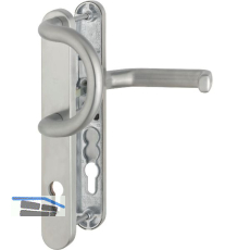 Wechselgarnitur LIVERPOOL - Schmalschild PZ wahlweise, Edelst. matt