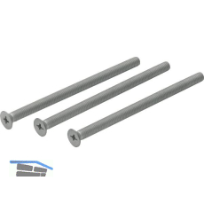 HOPPE Befestigungsset f�r Profilt�r Griffplatte/Dr�cker, 77 - 82 mm