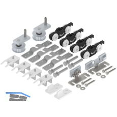 HELM 73 Synchronbeschlagset Holz Fl�gelbreite bis 1400 mm 80 kg