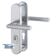 SH-Dr�ckergarnitur AMSTERDAM-auf Schild PZ72, 37-47, mit Kzs., Edelstahl