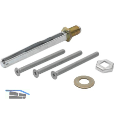 HOPPE Befestigungsset zu Wechselgarnituren, T�rst�rke 97 - 102 mm