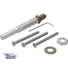 HOPPE Befestigungsset zu Wechselgarnituren, T�rst�rke 112 - 117 mm