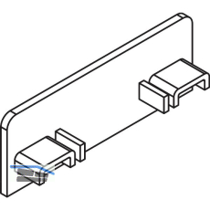 THYSSENKRUPP Syprotech Deckschienenabschluss f�r Klipsabdeckung 53/18