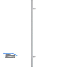 HOPPE B�gelgriff E5724 rechteckig schr�g, 1800/1300, Edelstahl matt