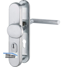 HOPPE Sicherheits-Wechselgarnitur STOCKHOLM DIN, Edelstahl