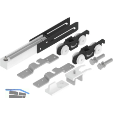 HELM 53 Beschlagset Holz 50 kg ohne Laufschiene 1 D�mpfung