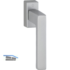 HOPPE Fenstergriff TOULON, VK 7 x 32-42 mm, Aluminium Edelstahl Effekt