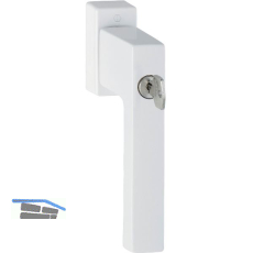 HOPPE Fenstergriff TOULON Sperrzylinder TBT, VK 7x43 mm, weiss