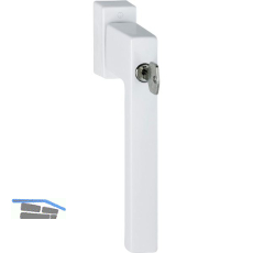 HOPPE Parallel-Schiebe-/Kipp-Griff TOULON sperrbar, Aluminium wei�