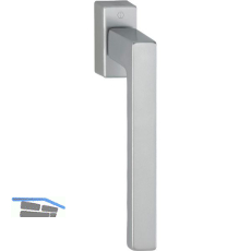 HOPPE Parallel-Schiebe-/Kipp-Griff TOULON Secustik, Aluminium Edelstahl Effekt