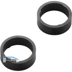 FSB Ausgleichsh�lse St�tznocken 10 auf 12 mm, Kunststoff schwarz