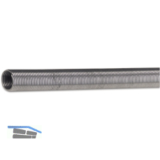 Zugfeder � 5 mm, Drahtst�rke 0,6 mm, Federstahldraht blank