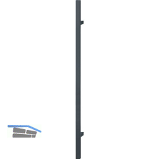 HOPPE B�gelgriffe E5726 rechteckig gerade, 1400/1000, Edelstahl schwarz matt