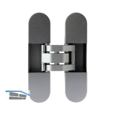 T�rband Invisacta 120 3D inkl.Abdeckkappen,Tragkraft 60 kg,Stahl vernickelt matt