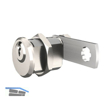 DORMAKABA Blechmontagezylinder pextra Q 1091,verschiedensperrend,vernickelt matt