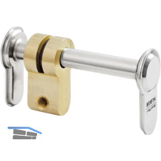 Blindzylinder 1539 PZ, vernickelt matt, verstellbar 52-94 mm