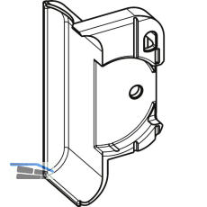ROTO NX Fr�sabdeckung Axerlager T Holz 5/18-13 Zinkdruckguss silber links
