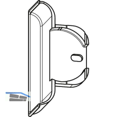 ROTO NT Fr�sabdeckung Axerlager E5 Holz 5/18-13 Zinkdruckguss silber