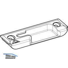 ROTO NT/NX Sicherheits-Schlie�st�ck Holz einfr�sbar 5L FT 25 mm 13V rechts Zink