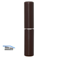 SOLIDO Aufsteckh�lsen, flachrund, Band � 14 mm, Kunststoff schwarz