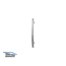 HOPPE B�gelgriffe E5606 rechteckig gebogen, 500/350, Edelstahl rostfrei matt