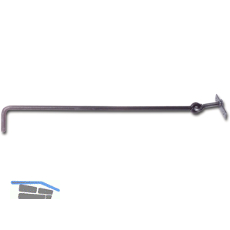 Aufspreizstangen austragend, 400x8 mm, Stahl blank