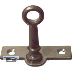 Aufspreizstangenkloben mit austragender Platte, Stahl blank