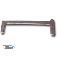 Reibertr�ger eckig 56 x 4 x 1 mm verst�rkt Stahl blank