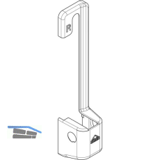 ROTO NT/NX Abdeckkappe Ecklager E5/T Holz R07.2 wei� rechts