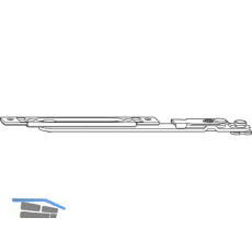 ROTO NT/NX Falzscherenset f�r Stulpmontage silber (482823)