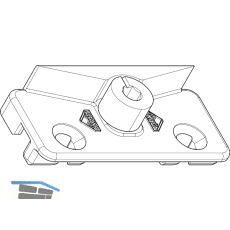 ROTO NT/NX Niveauschaltsperre Rahmenteil 13V KBE/K�MMERLING/ROPLASTO/TROCAL