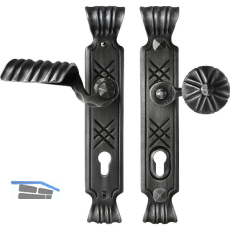 Sicherheits-Wechselgarnitur ALPINA PZ92, links, TS-70, schwarz passiviert