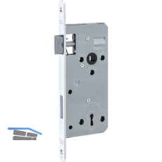 DORMAKABA Einstemmschloss ergo Keilbart, DM 50, VK 8,Stahl verzinkt silberf�rbig