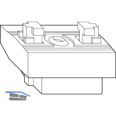 ROTO NT/NX Fl�gelauflauf mit Schaltsperre zu DK-Getriebe Komfort grau (307050)
