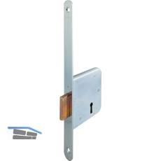 Einstemm-Riegelschloss 61005 tosisch, rechts, DM 50, Langstulp, Stahl verzinkt