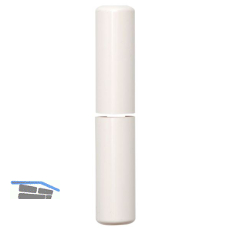 SOLIDO Aufsteckh�lsen, flachrund, Band � 20 mm, Kunststoff wei�