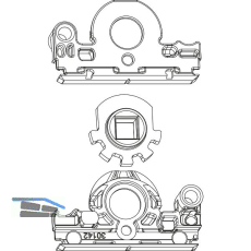 MACO Reparaturset f�r Getriebekasten Ersatzgetriebenuss Dornma� 15 mm