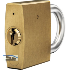 WINKHAUS Vorhangschloss AZ Nachbestellung Breite 55 mm Messing matt